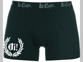 Oi! venček čierne trenírky BOXER s tlačeným logom, top kvalita 95%bavlna 5%elastan